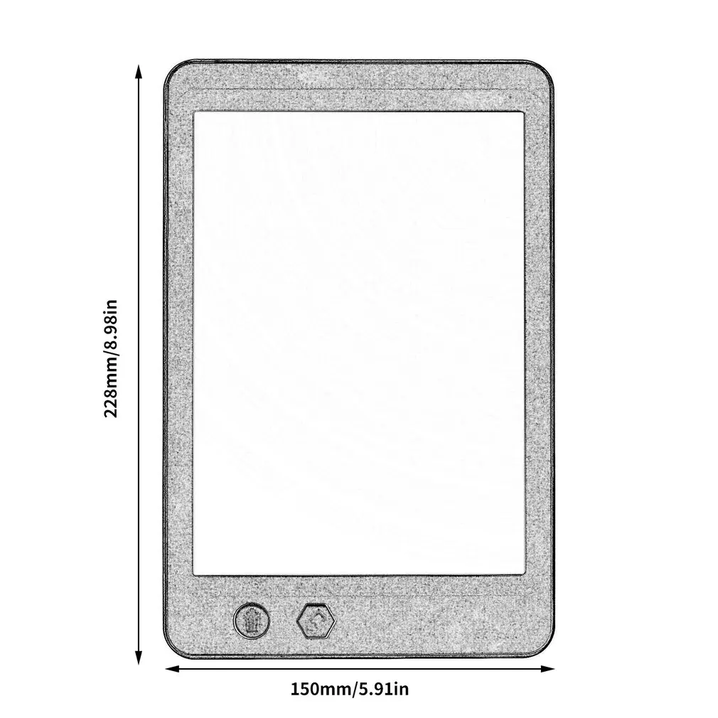 

LCD Writing Tablet 8.5 Inch Erasable Digital Graphics Tablet Electronic Drawing Tablet/Pad/Board For Kids With Pen