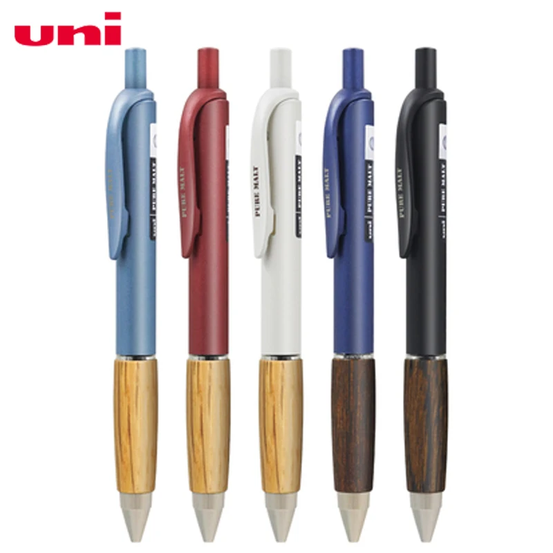 

UNI Retro Gel Pen SXN-705 1pcs JETSTREAM Qualified Student Office Business Supplies Oak Pen Holder Black Press Neutral Pen 0.5mm