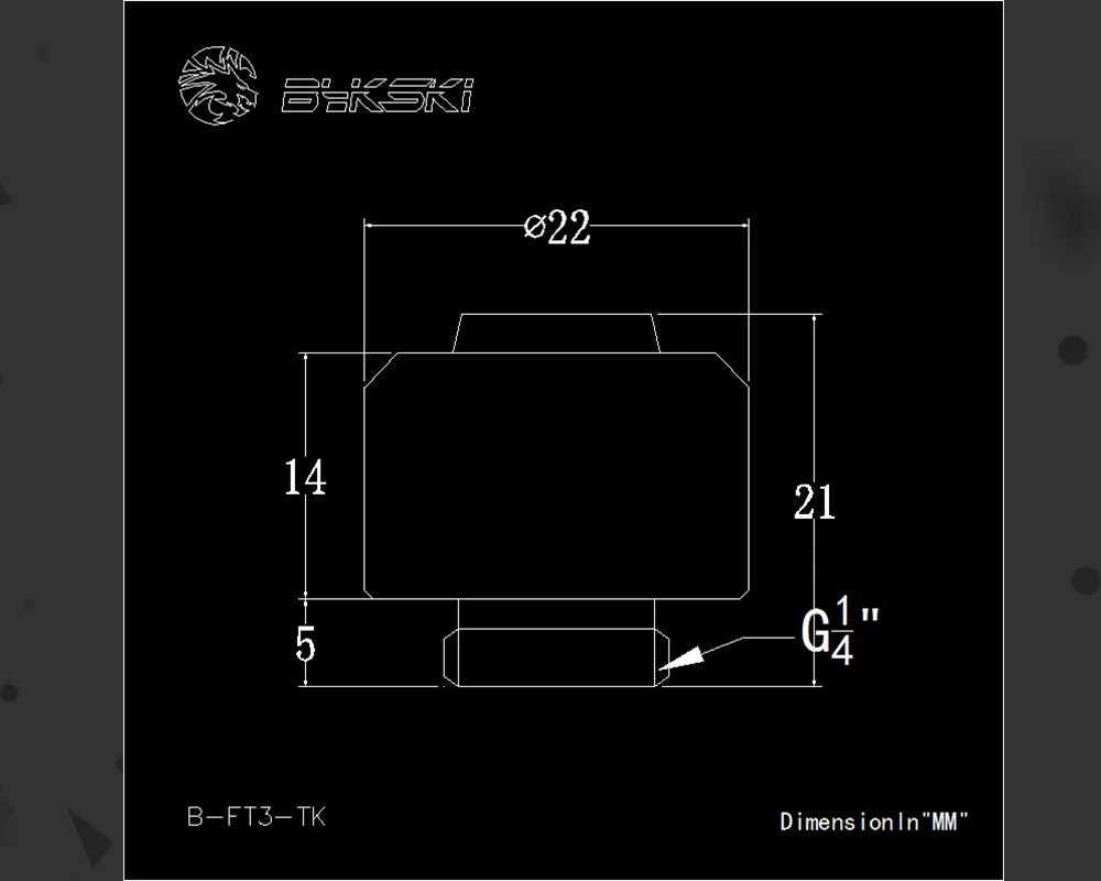 Bykski B-FT3-TK, 3/" ID* 5/8" OD 10x16 мм Мягкая трубка фитинги, G1/" фитинги для мягких труб