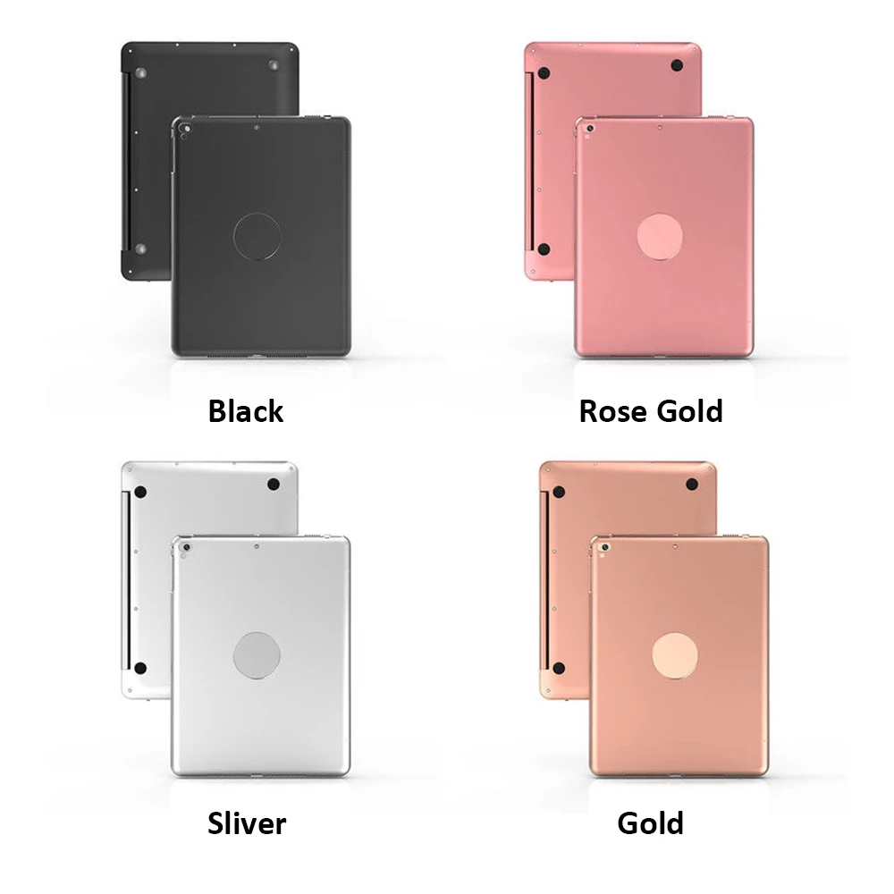 

F19B Wireless BT Keyboard Case Smart Keyboard Case Flip Cover for iPad Air 1 2 5 6 Pro 9.7