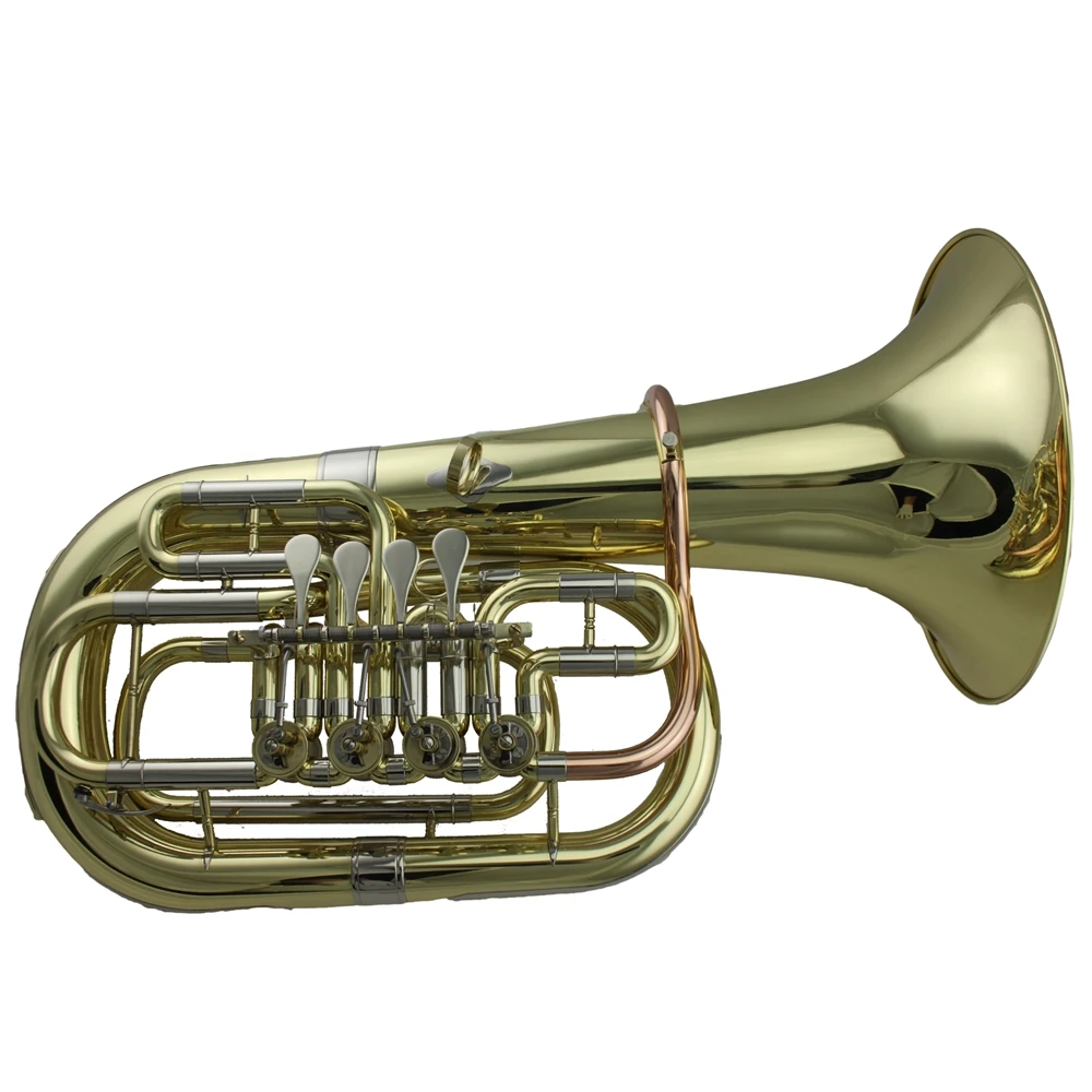 Золотой лак роторный euphonium(4 клапана золото латунь leadpipe Тон C/Bb) 1 покупатель