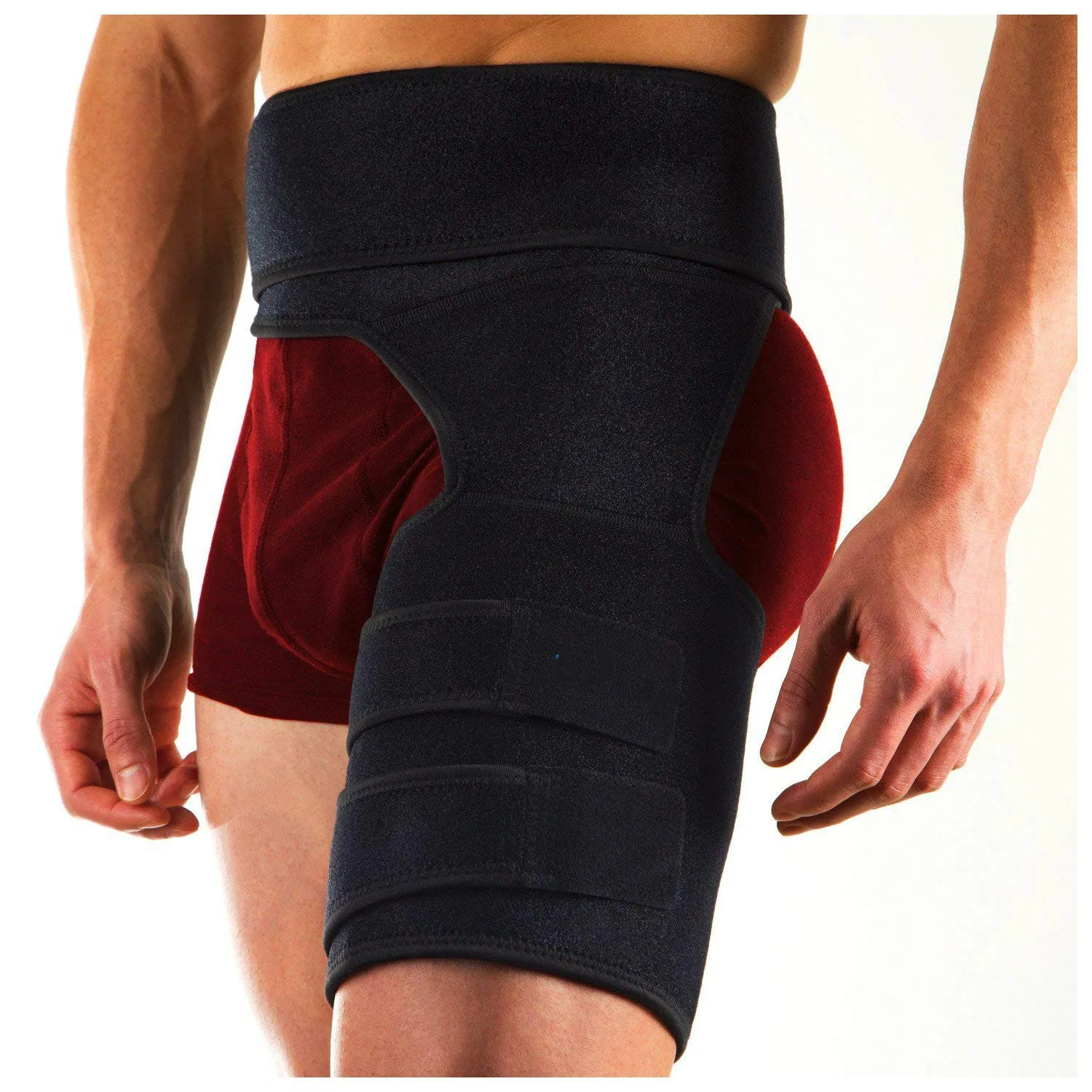 

Men Women Waist Belt To Protect Thigh Adjustable Groin Support Wrap Hip Joint Relief Strain Arthritis Protector Hip Thigh Brace