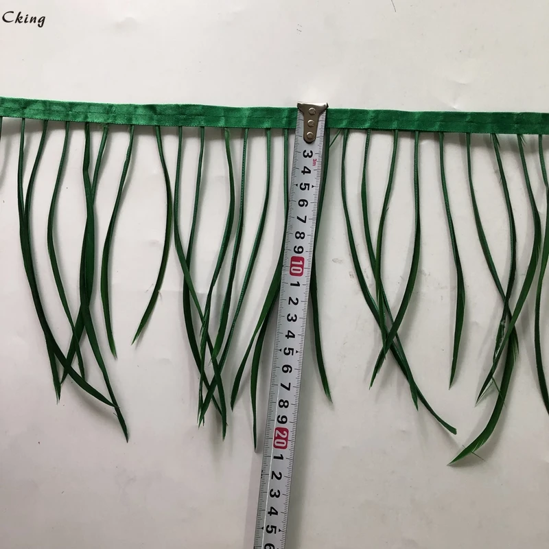 10 ярдов/партия крашеные гусиные перья 15 20 см|Перо| |