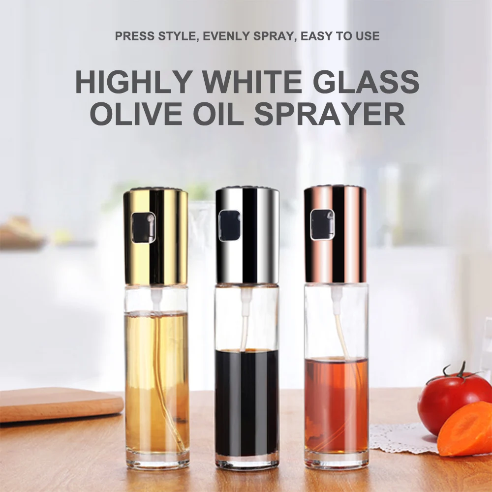 Стеклянный пищевой распылитель для масла кухонный масло выпечки