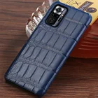 Чехол из натуральной крокодиловой кожи для Xiaomi Redmi Note 10 Pro Note 11 9 Pro 10S 9T Mi 10 11 Ultra 11T 10T Poco X3 Pro F3 Mi 11 Ultra 11 Lite Poco F3 GT M3 Pro X3 NfC redmi note 11 Pro 10S 9S 7 k40 Note 8 pro