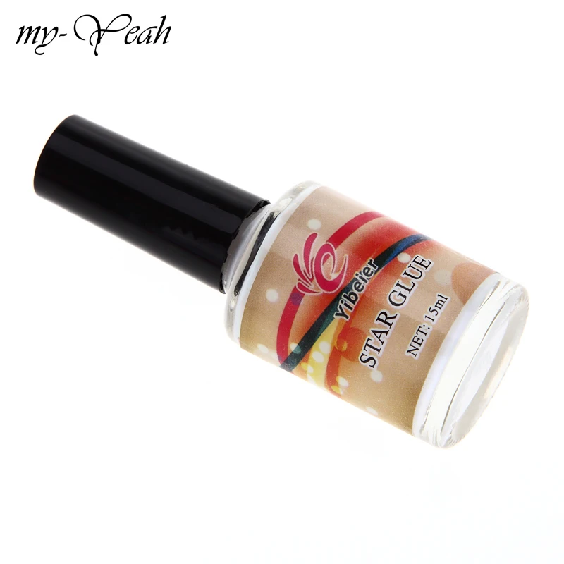 15 мл наклейки для дизайна ногтей звездное небо клеевые из фольги переноса