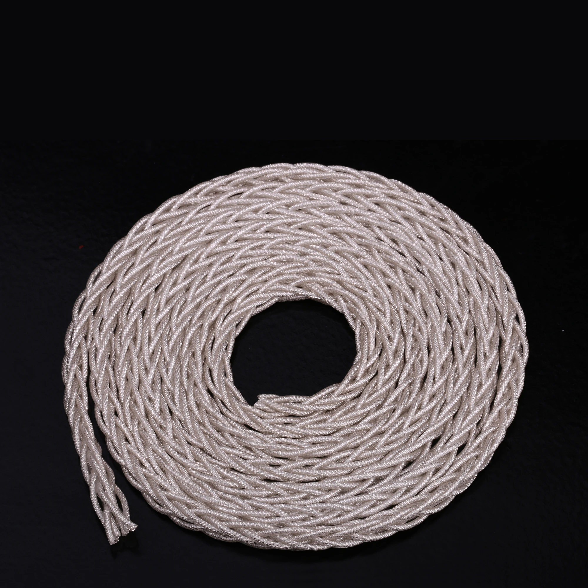 HPC-019 HiFi Hi-end Top class Headphone Earphone Cable single colour customized pure sliver 4N 99.99% OFC Copper headphone cable |