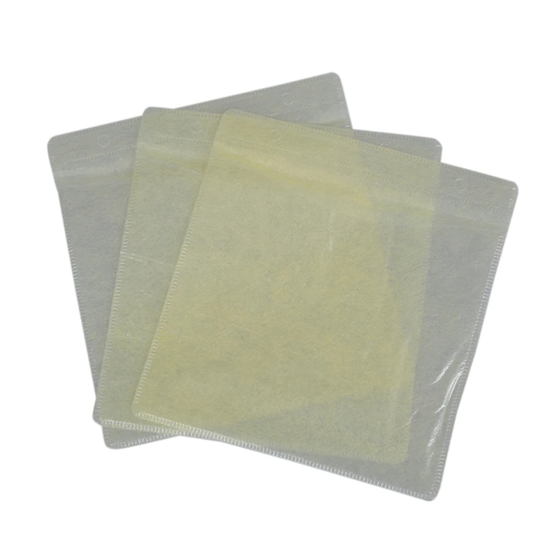 100x CD DVD диск цветной чехол для хранения пластиковый рукав бумажник пакеты 100