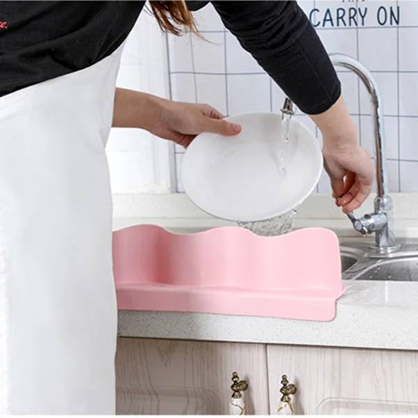 Раковина защита от брызг воды присоска доска аксессуары для ванной комнаты