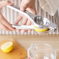 manual juicer home lemon clip squeeze juice stainless steel color mini orange press juice kitchen tools citrus press juicer