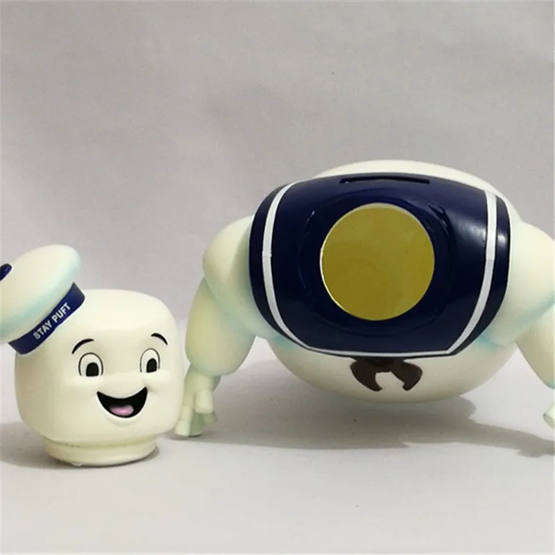 28 см винтажные охотничьи Ghostbusters 3 Stay Puft Marshmallow Man Bank Сейлор экшн-фигурка монета