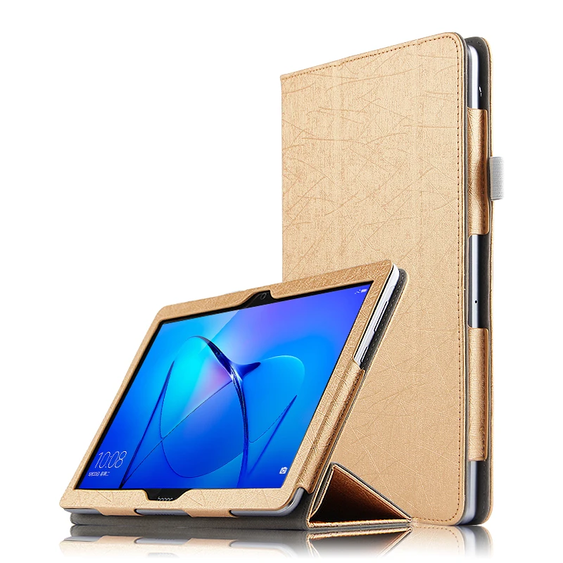 Ультратонкий кожаный чехол книжка из искусственной кожи с шелковой подставкой