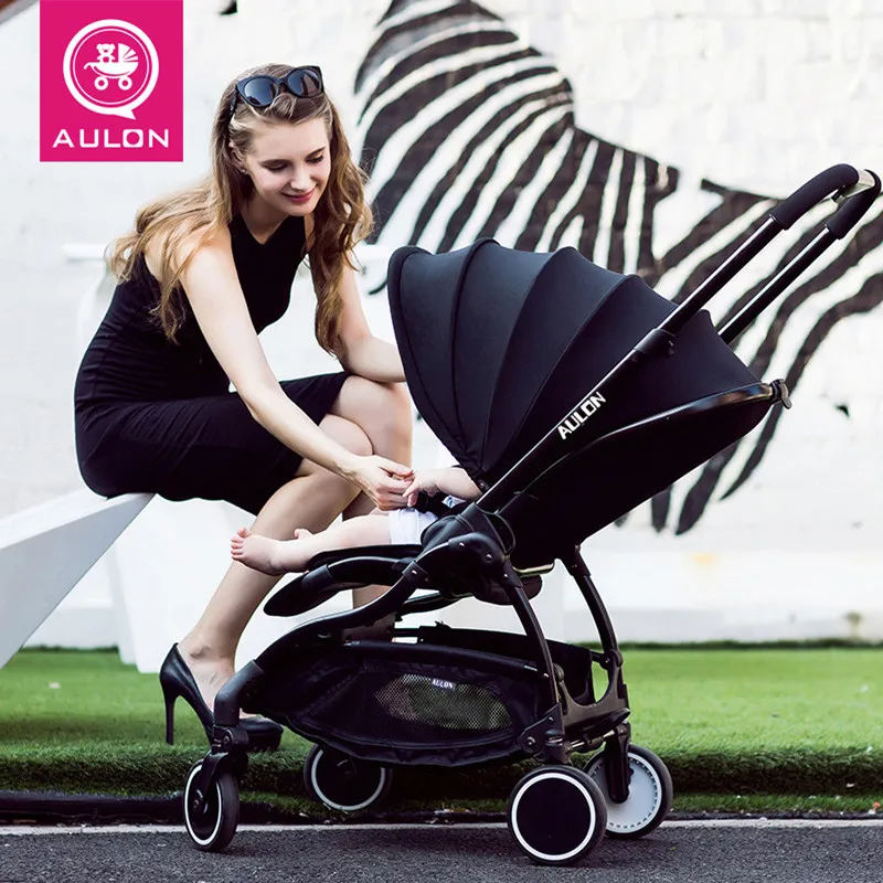 

2020 Recounts Baby Stroller Umbrella Car Light 4runner Suspension Folding Child Baby Car