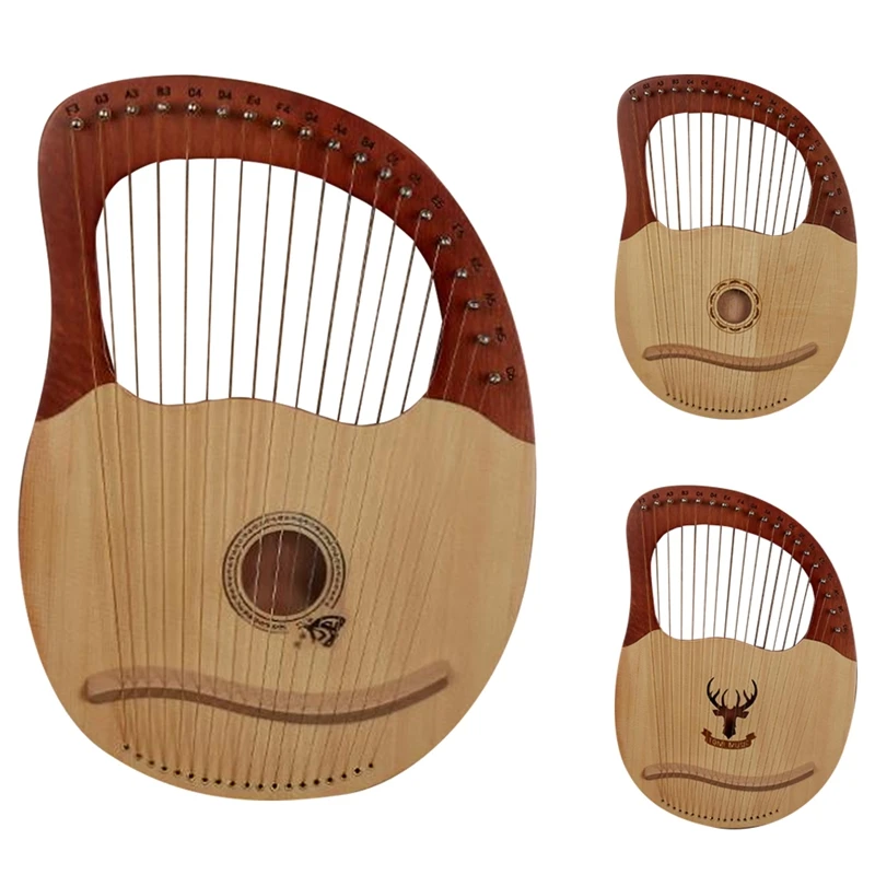 

Dropship-Lyre Harp,Greek Violin,19 String Harp with Carry Bag Tuning Wrench Orchestral Harp for Music Enthusiast