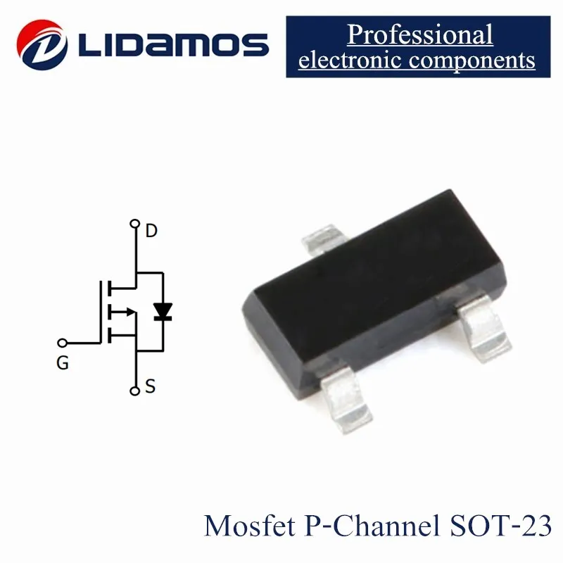 200 шт MOSFET p канала FDN306P 306 FDV045P20L FDN342P 342 FDN340P 340 FDN336P 336 FDN338P 338 SOT23 12V 20V 30V Высокое