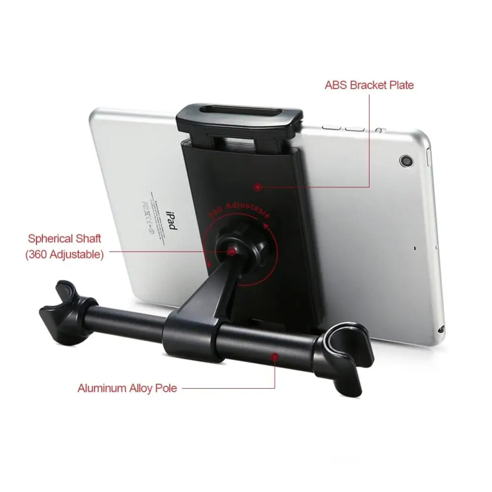 Автомобильное крепление на подголовник с поворотом 360 градусов подставка