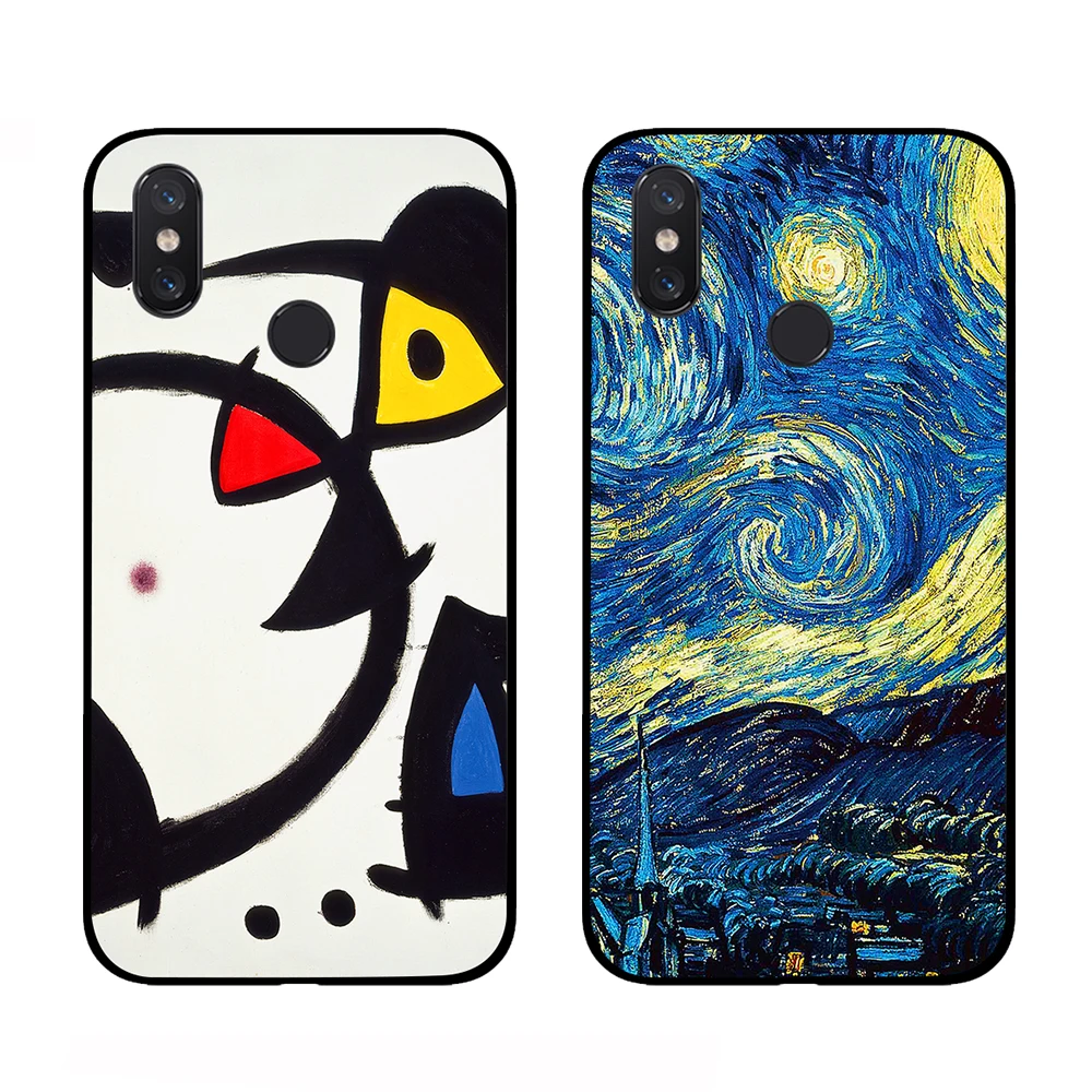 classic paint art illustration For Xiaomi Redmi GO 4 5 6 7 Pro 4A 4X 5A 5Plus 6A cases cover | Мобильные телефоны и