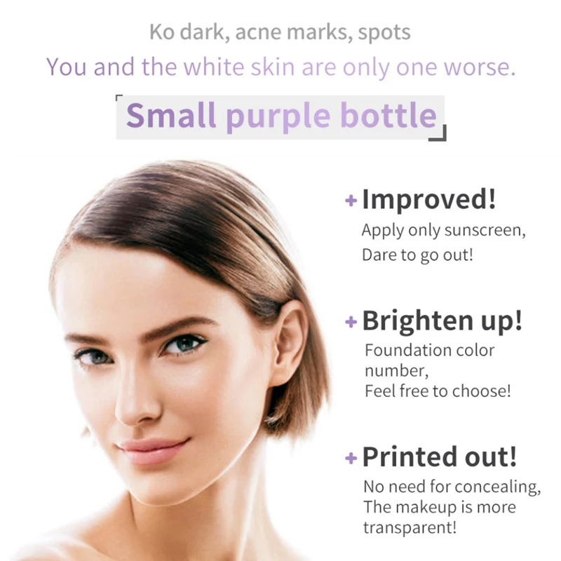 Nicotinamide стоковый раствор стойкий Увлажняющий Осветляющий пигмент тон кожи