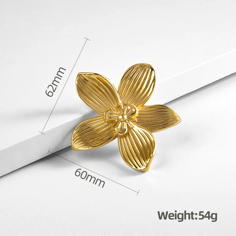 Латунь мебельные ручки в форме цветка листа тянет однотонные золотистые круглые