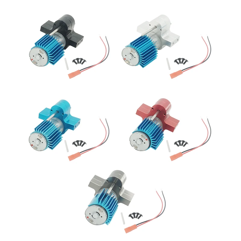 Комплект шестеренок с радиатором и щеточным двигателем 1 комплект 370 для