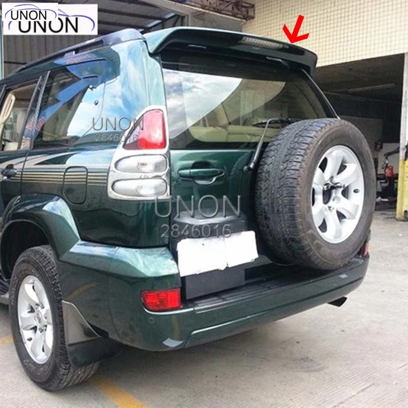Спойлер заднего крыла со светодиодсветильник кой для Toyota Land Cruiser Prado FJ120 4000 2700 2003