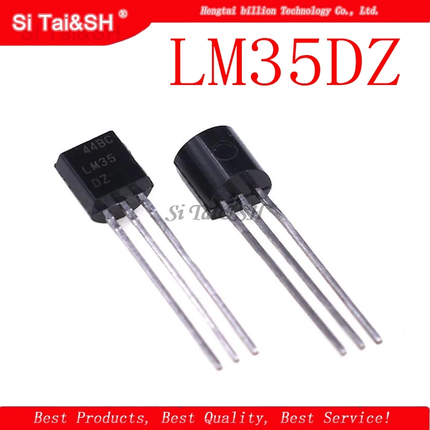 2 шт./лот интегральная схема LM35DZ TO-92 LM35 точный датчик температуры по Цельсию для IC