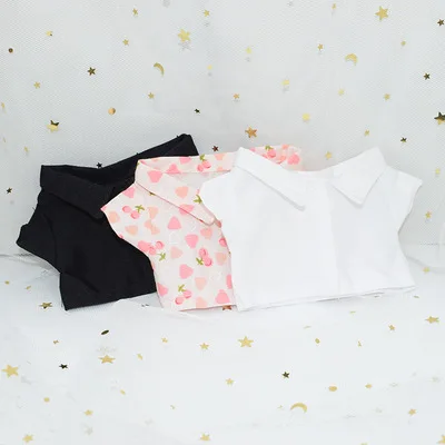 

15/20cm Doll White Shirt Doll Clothes Pants 20cm Star Doll Dressing Set Accessories