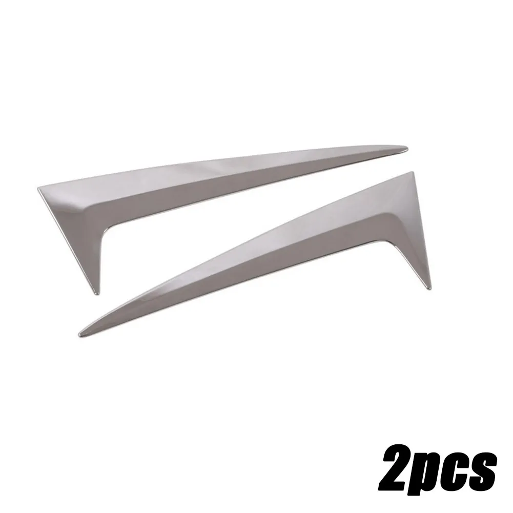 

2pcs ABS Chrome Rear Triangle Cover Trim For Toyota Sienna 2021 2022 Car Accessories Car Window Decoration