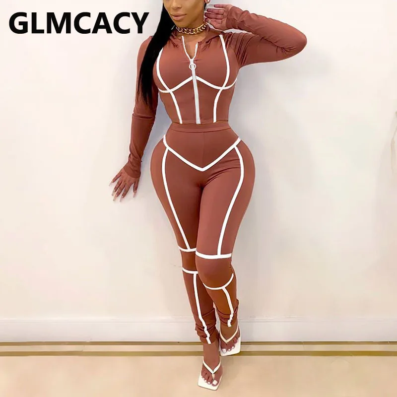 

Womne Long Sleeve Elegant Two Piece Suits