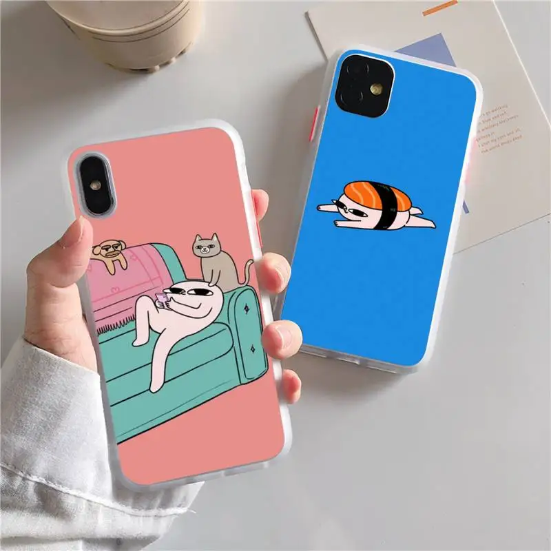 

Cartoon ketnipz Colorful Cute Phone Case For iphone 13 12 11 xr xs x 7 8 pro max Plain Soft TPU Silicone Clear Case Cover