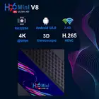 ТВ-приставка H96 Mini V8, 4K TV Box, для TK TV Control, Android10.0 HD2.4G, Wi-Fi, bluetooth, Wi-Fi, уровень 1 HEVC, H.265, VP9, видео набор для декодирования