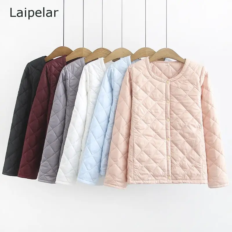 

Женское повседневное короткое пальто на пуговицах, легкое хлопковое пальто оверсайз, простое свободное тонкое теплое базовое пальто из хло...