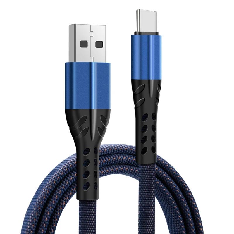 1 м 2 м usb type C длинный зарядный кабель для мобильного телефона для samsung Galaxy S9 S8 Быстрая зарядка кабель для передачи данных 3.5A для Xiaomi 8