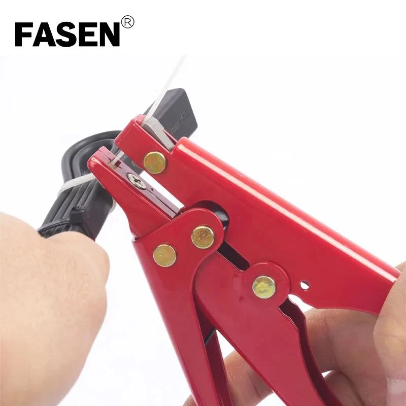 Отличная покупка регулируемый и обратный 2 4 9 мм sujetacables de Nylon tijeras atar