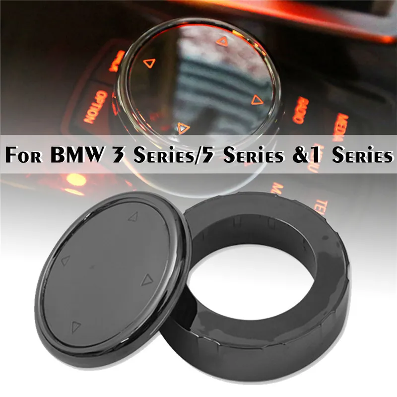 

Car Multimedia Button Cover Knob Frame Trim For BMW F10 F20 F30 For NBT Controller Only Ceramic For iDrive Button