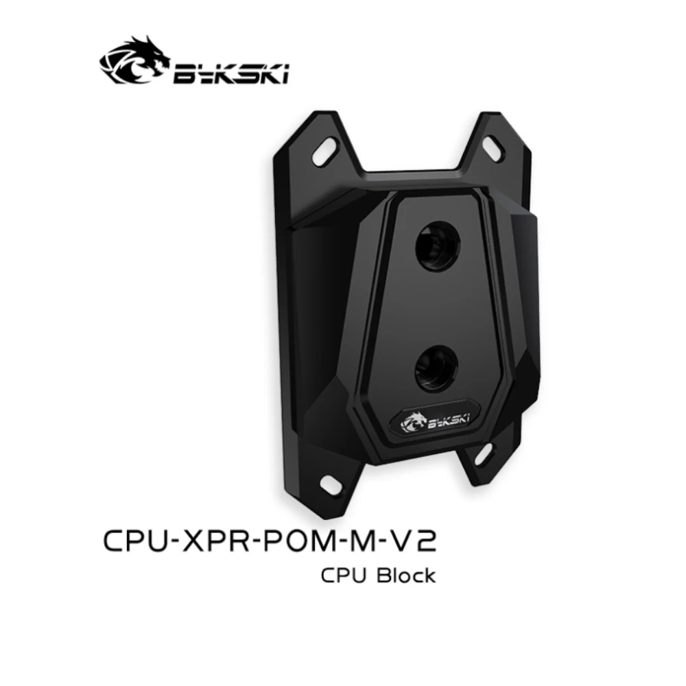 Bykski POM CPU Water Block Black For Ryzen7/5/3 AM4/3+/3/2+/2 FM2+/FM2/FM1 AMD Copper Heatsink Brass Cooler CPU-XPR-POM-M-V2 | Компьютеры