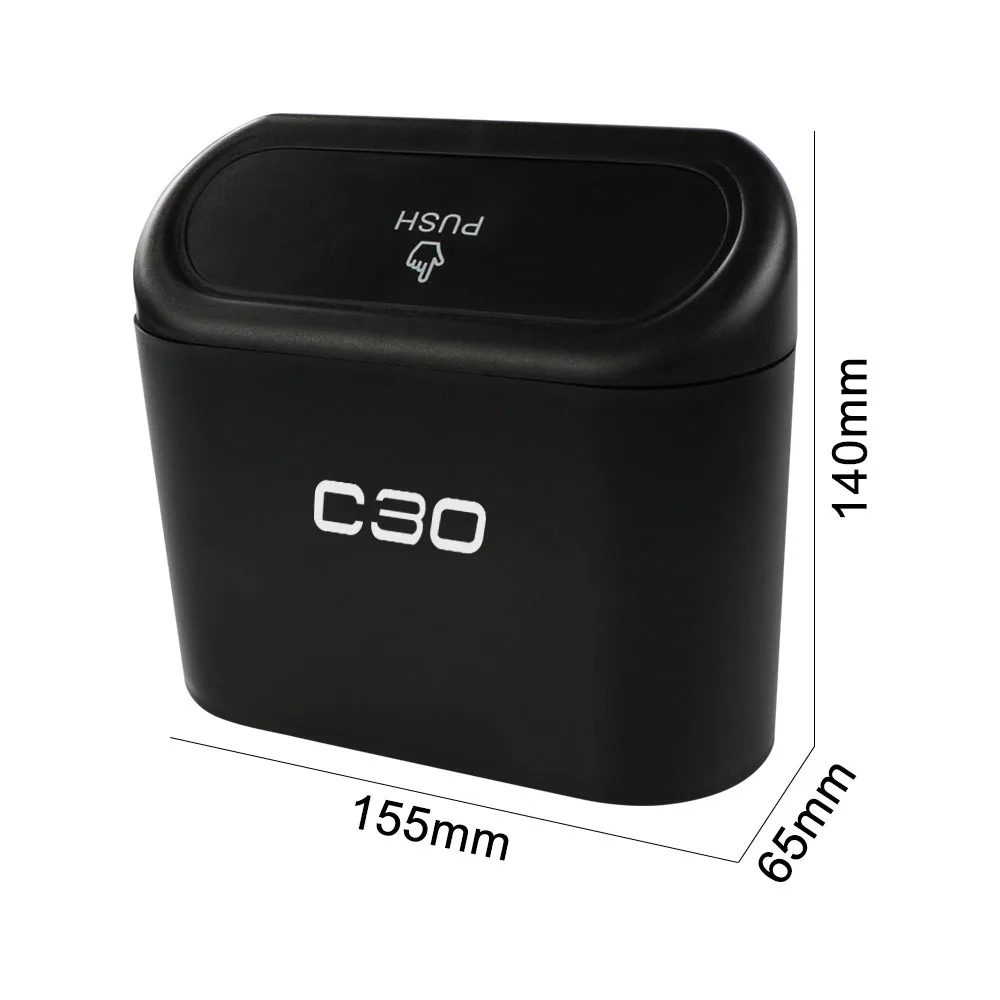 Car Hanging Garbage Storage Box For Volvo XC90 XC60 C30 T6 S60 C70 XC40 V40 XC70 V70 V60 V50 S80 S40 AWD V90 S90 Accessories | Автомобили