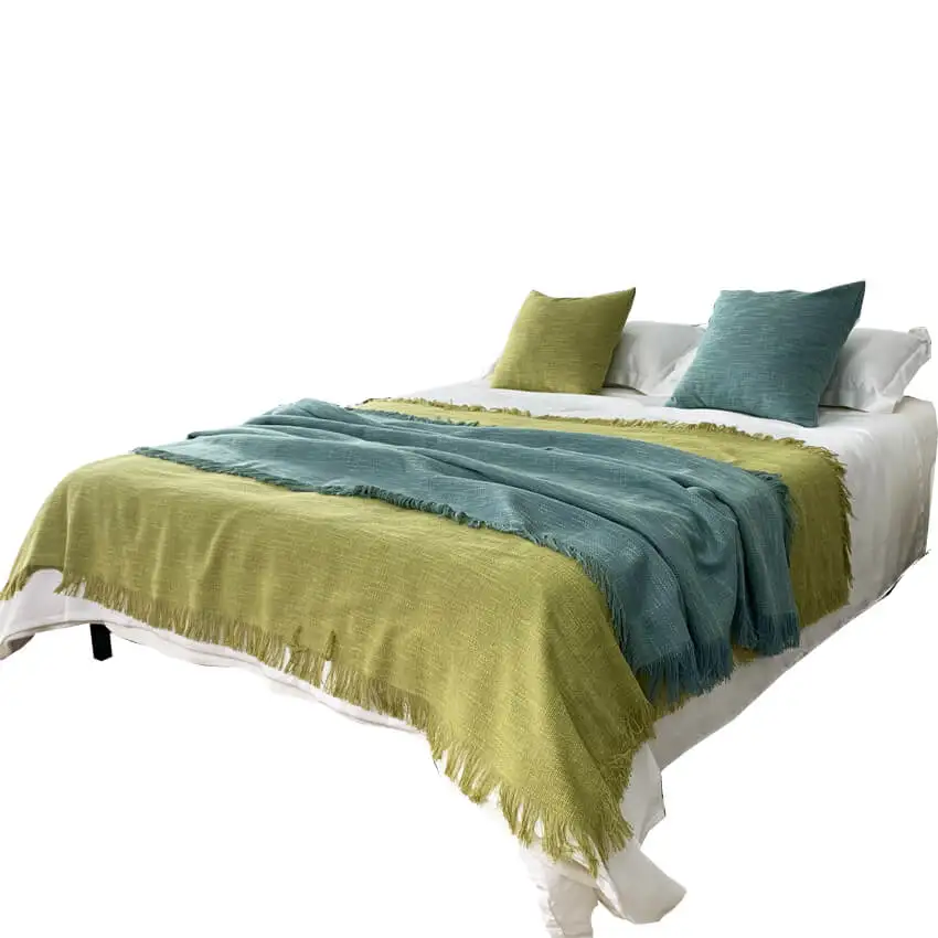 Custom Bed Runner Hotel Scarf Set Slipcover Runners Bedding Protection for Bedroom Oversize King Cushion Cover | Дом и сад