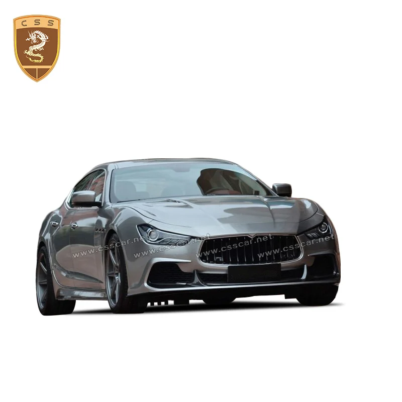 Спойлер для переднего и заднего спойлера Maserati Ghibli из углеродного волокна |