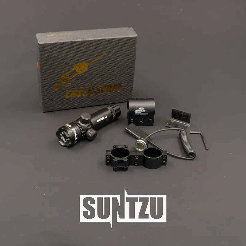 

Red/Green Laser Sight Can Adjustable Up Down Left Right For Tactical Airsoft