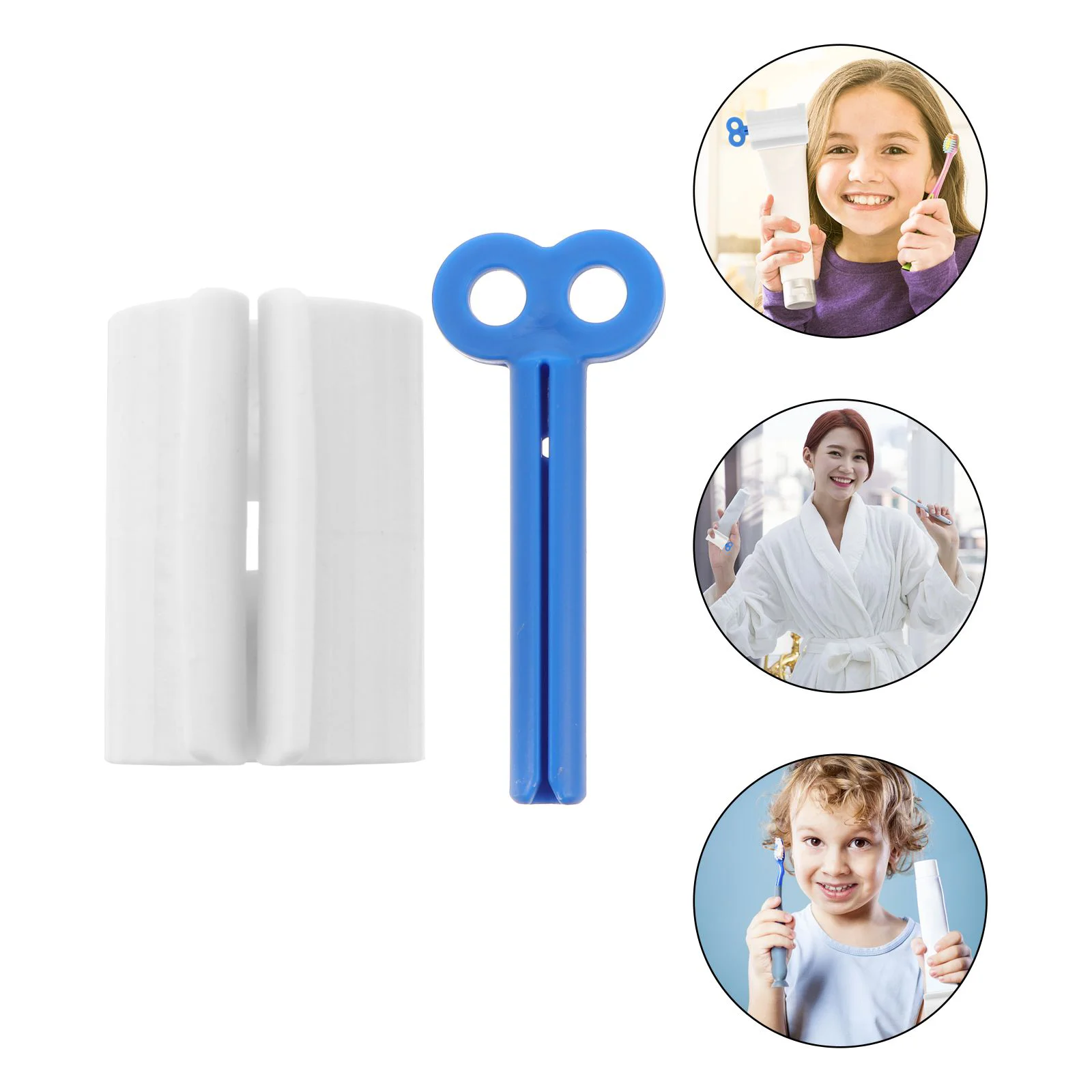 

10pcs Toothpaste Extruders Toothpaste Plastic Squeezers Face Cleanser Extruders