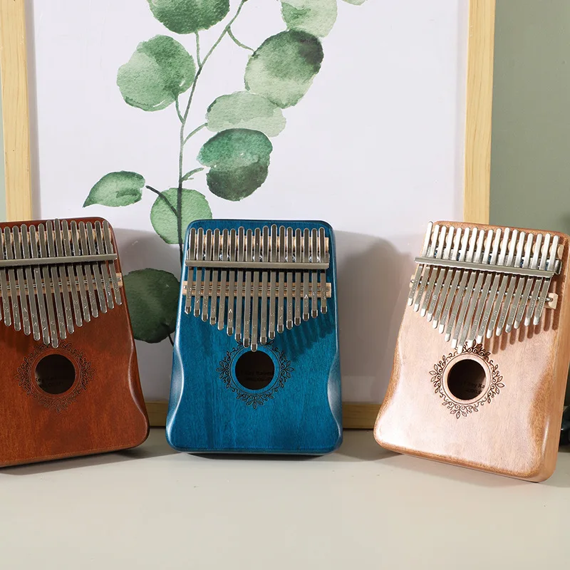 17 клавиш калимба большой палец пианино высокое качество деревянный корпус из