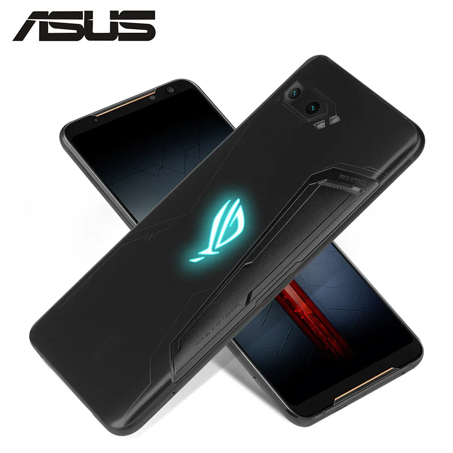 ASUS ROG Phone 2 ZS660KL игровой мобильный телефон с двумя sim-картами 8 ГБ ОЗУ 128 Гб ПЗУ Snapdragon855+ OctaCore 6,59 дюйма 6000 мАч 48 МП NFC Android 9,0