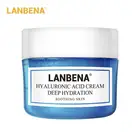 LANBENA Гиалуроновая кислота крем для лица Сыворотка глубоко увлажняющая Успокаивающая кожа сужение пор Анти Старение Отбеливание кожи уход