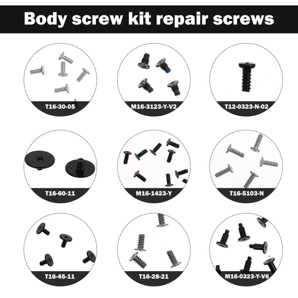 

1 Set Practical Drone Screws UAV Repair Replacement Parts Compatible for Mini 2