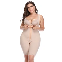 womens full body shaper waist trainer zipper corset shapewear butt lifter tummy shaper panties plus up modeling strap bodysuit
