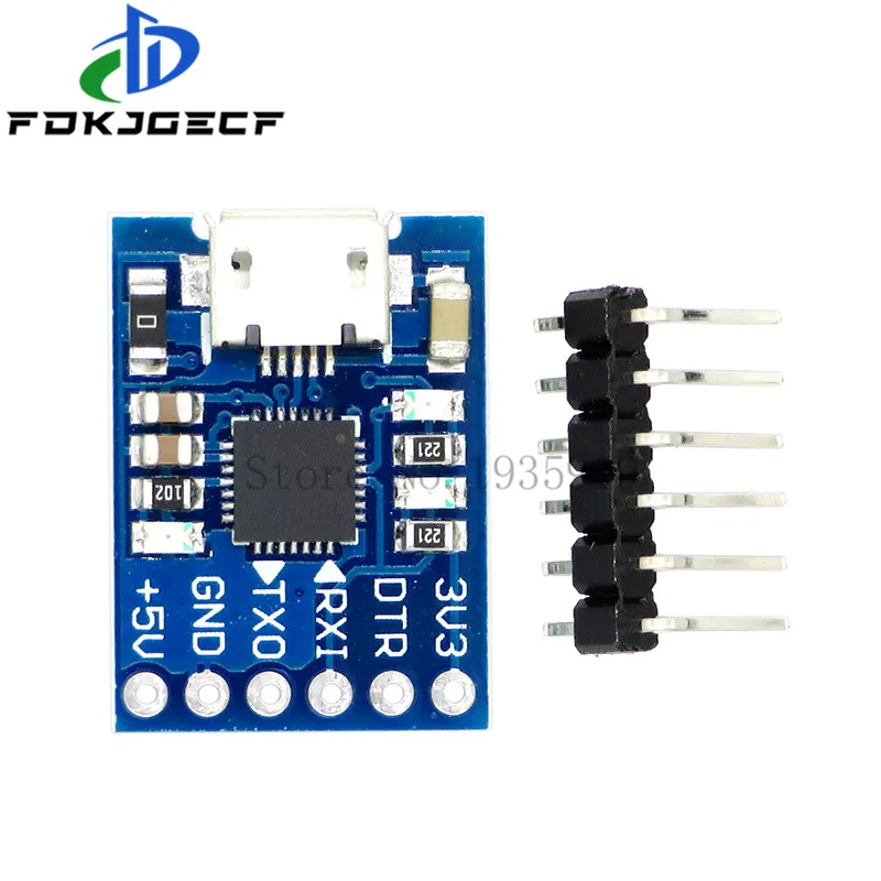 

10 шт. CP2102 MICRO USB к UART TTL модуль 6-контактный последовательный преобразователь UART STC Замена FT232