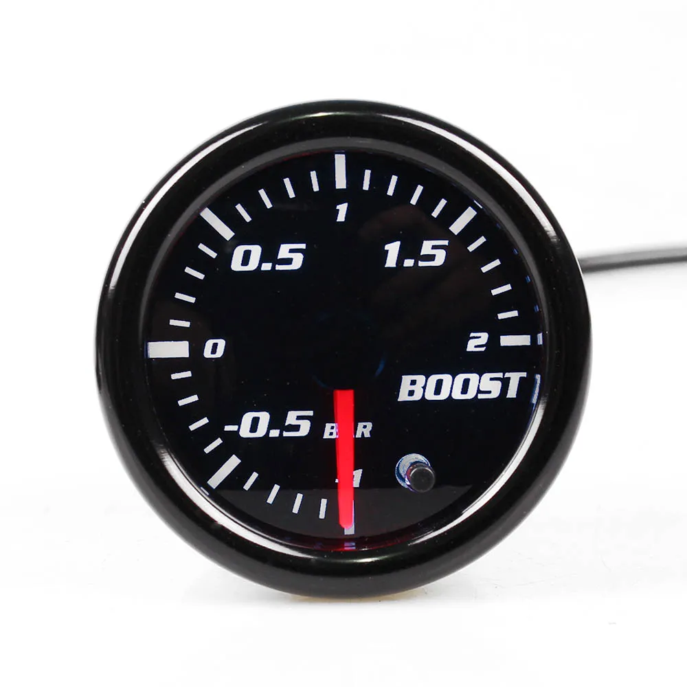 Универсальный автомобильный манометр KET измеритель турбо давления 52 мм 7 цветов
