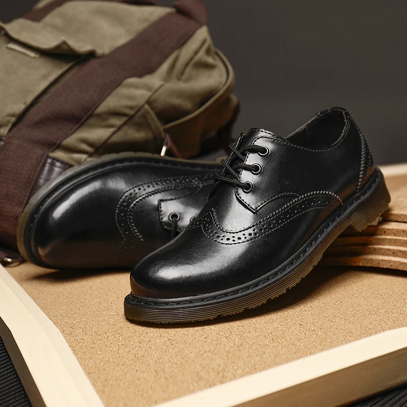 

Men Casual Boots Outdoor Footwear Casual Shoes Men Fashion Sneakers Zapatos De Hombre For Leather Black Mens Loafers 2020 Man