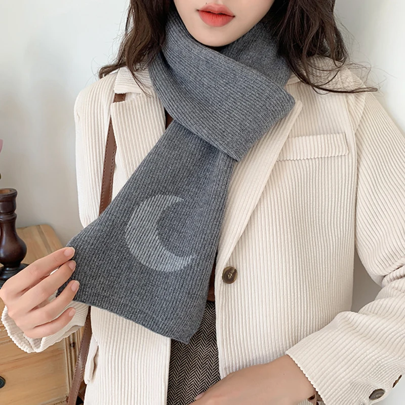 Теплые длинные шарфы 190*19 см теплые двухсторонняя плотная шаль из искусственного